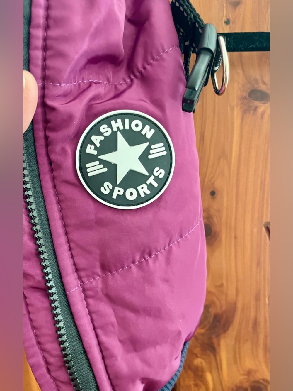 NWOT Dog Puffer Vest with Attached Harness - Picture 5 of 5